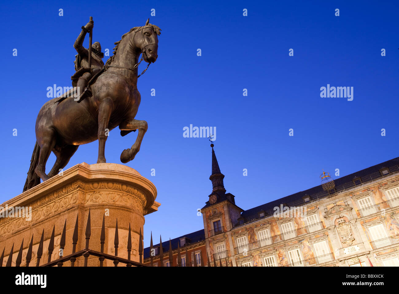 Plaza Mayor, Madrid, Espagne Banque D'Images