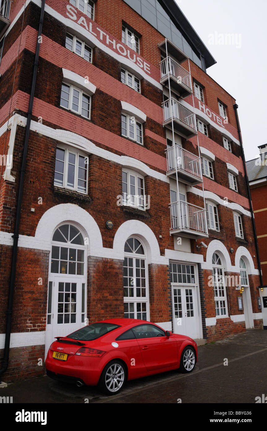 Salthouse Hôtel Neptune Marina Ipswich Suffolk Banque D'Images