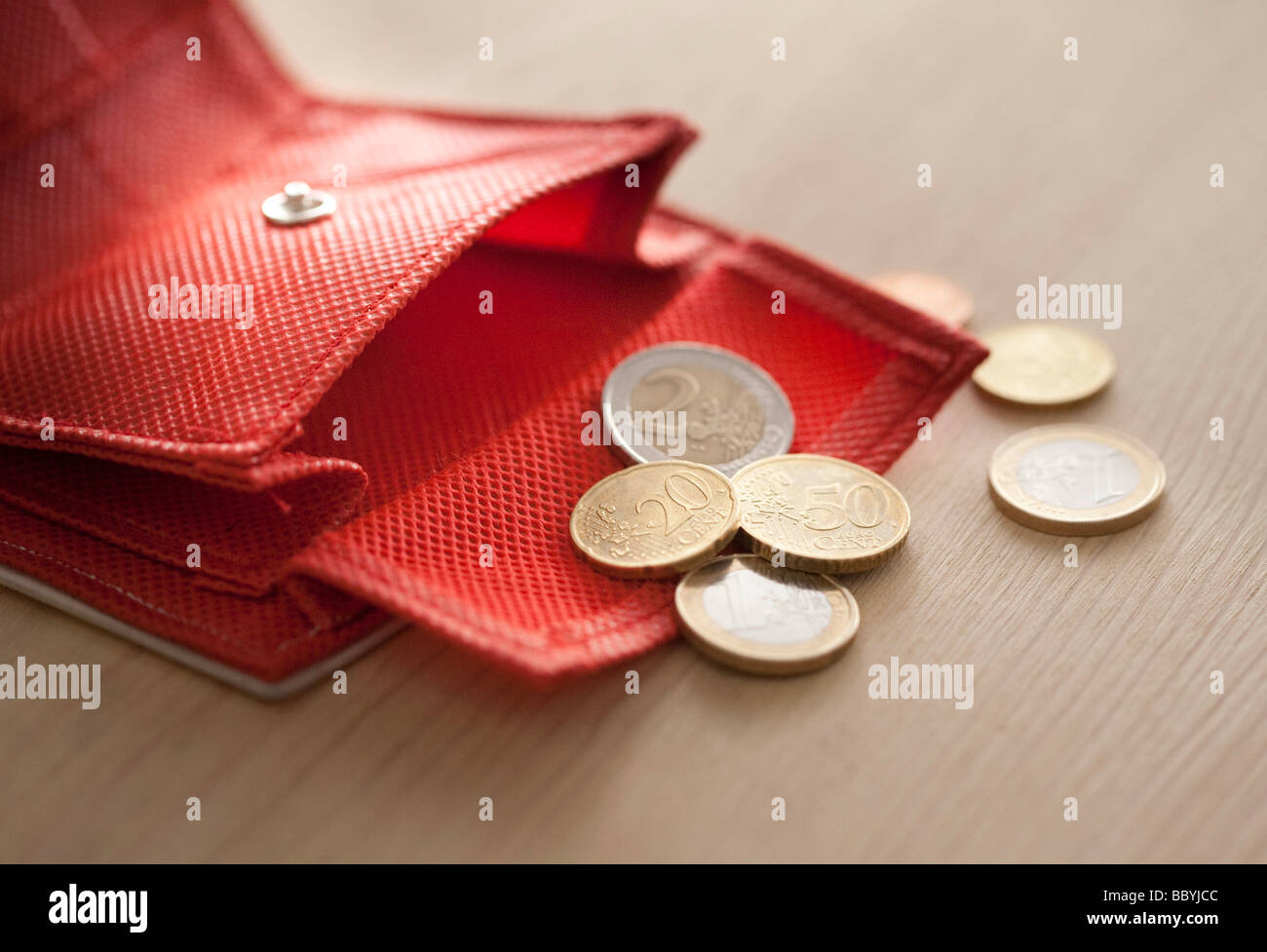 Acheter mit pièces en euro Banque D'Images