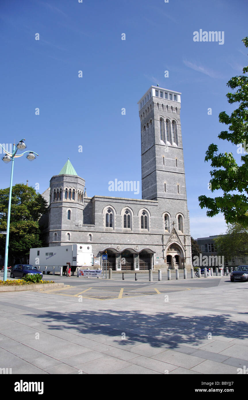 Guildhall, Royal Parade, Plymouth, Devon, Angleterre, Royaume-Uni Banque D'Images