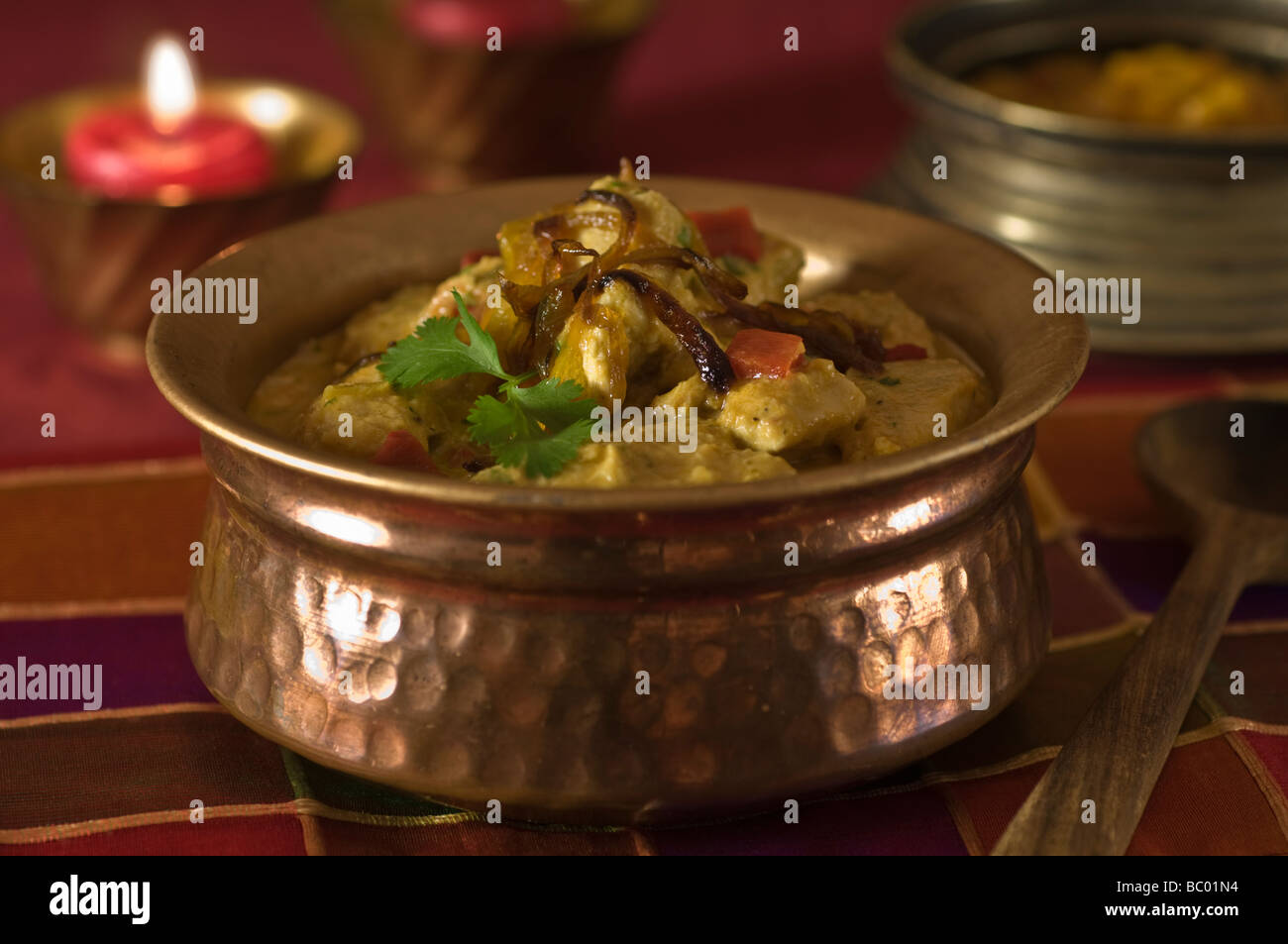 Poulet korma India Food Banque D'Images