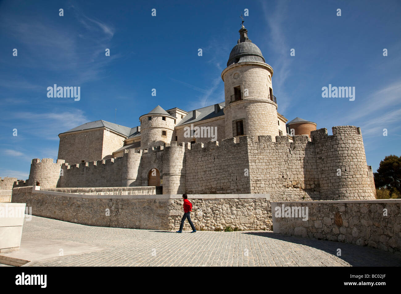 Archicad château historique de Simancas Valladolid Castille Leon Espagne Banque D'Images Archicad château historique de Simancas Valladolid Castille Leon Espagne Banque D'Images