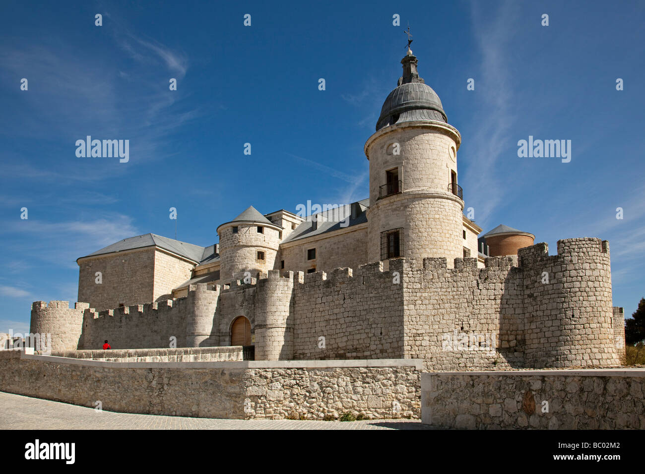 Archicad château historique de Simancas Valladolid Castille Leon Espagne Banque D'Images Archicad château historique de Simancas Valladolid Castille Leon Espagne Banque D'Images