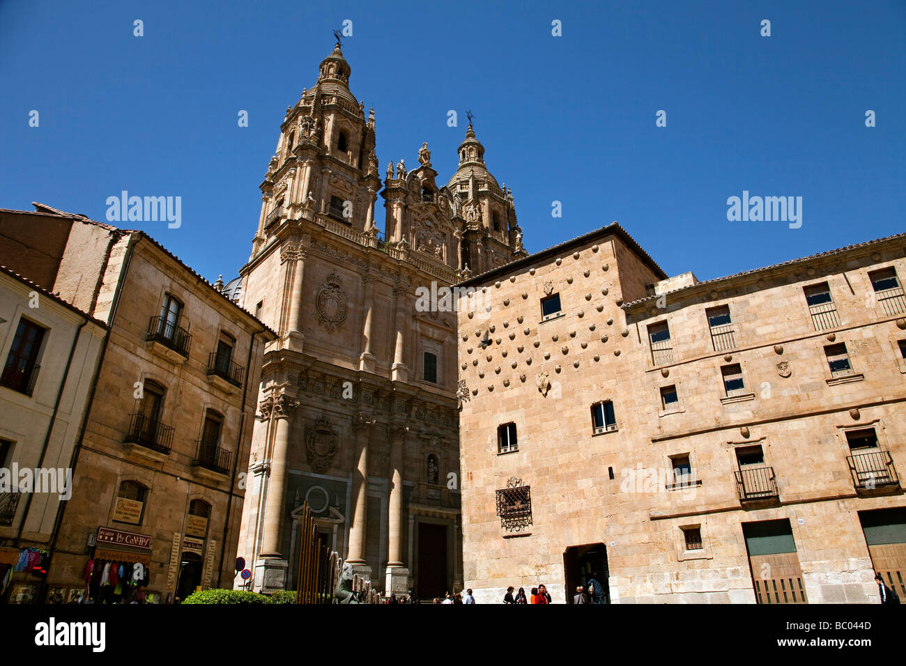 Casa de las Conchas et l'Université pontificale de Salamanque Castille Leon Espagne Banque D'Images