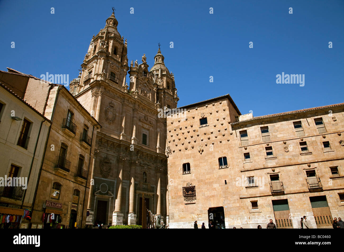 Casa de las Conchas et l'Université pontificale de Salamanque Castille Leon Espagne Banque D'Images
