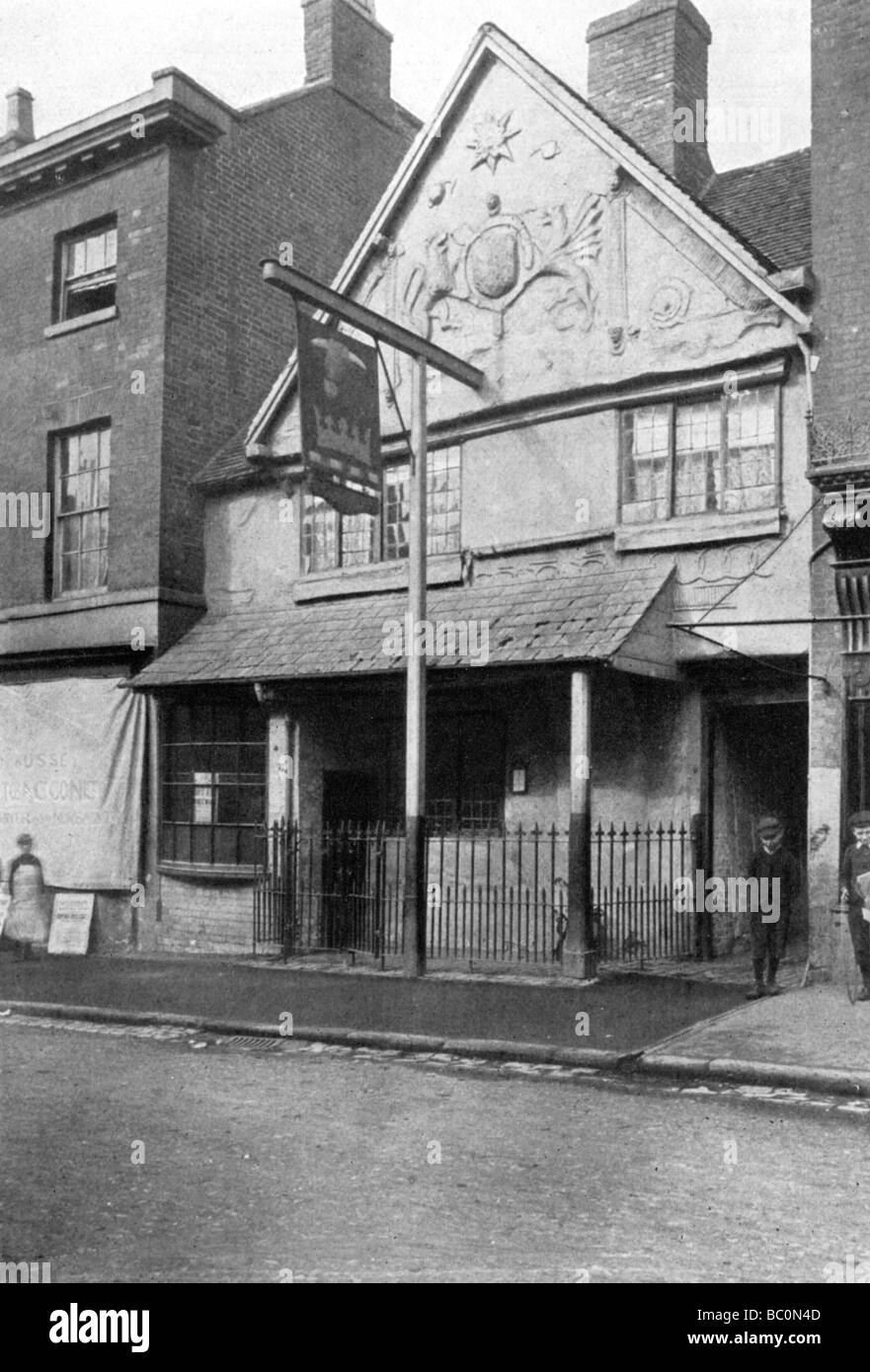 Bull's Head Inn, Ashby De La Zouch, Leicestershire, 1924-1926. Artiste : Inconnu Banque D'Images
