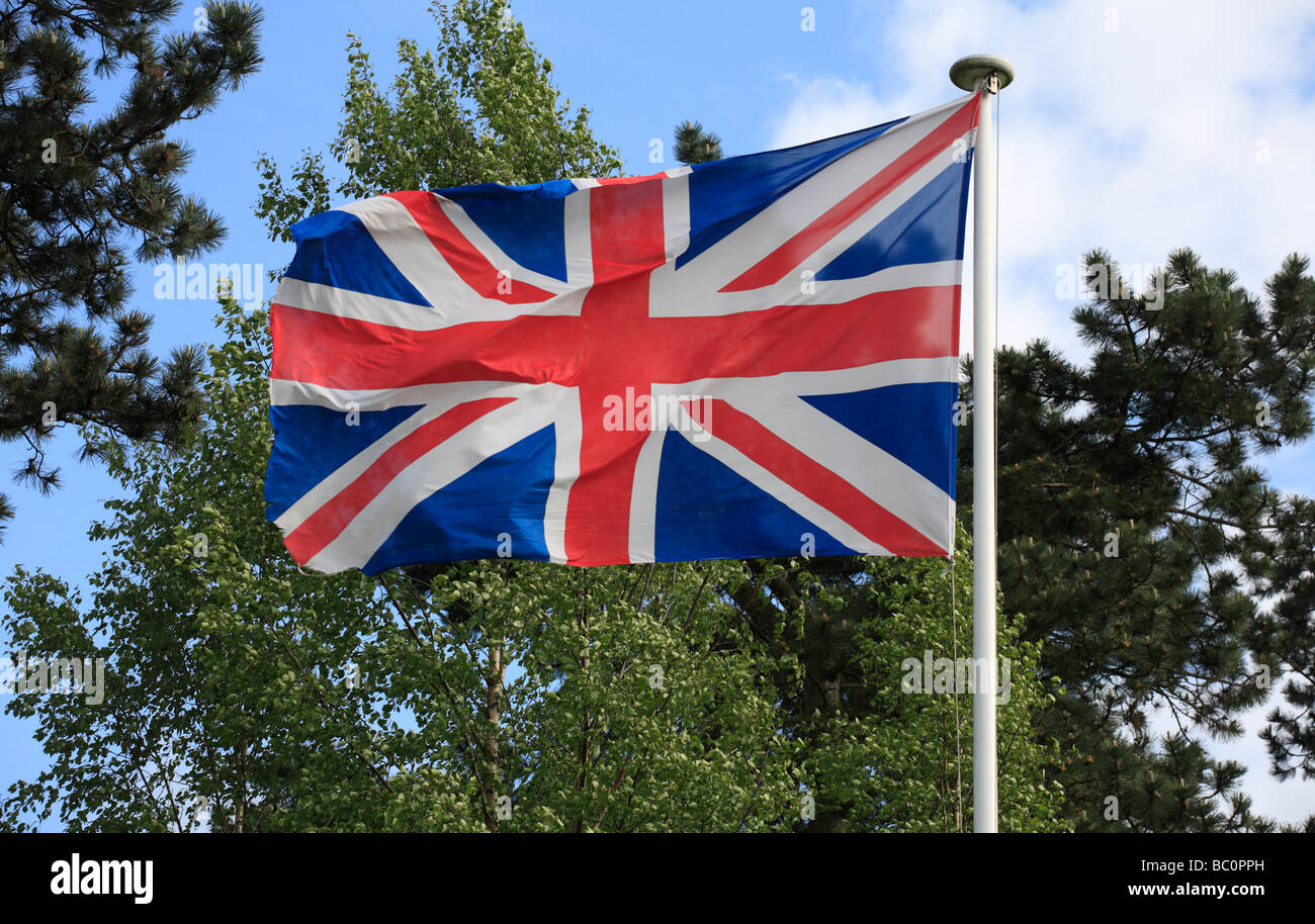 Drapeau Union Jack Banque D'Images