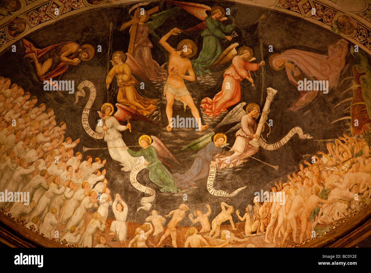 Retable de l'ancienne cathédrale de Salamanque Castille Leon Espagne Banque D'Images Retable de l'ancienne cathédrale de Salamanque Castille Leon Espagne Banque D'Images