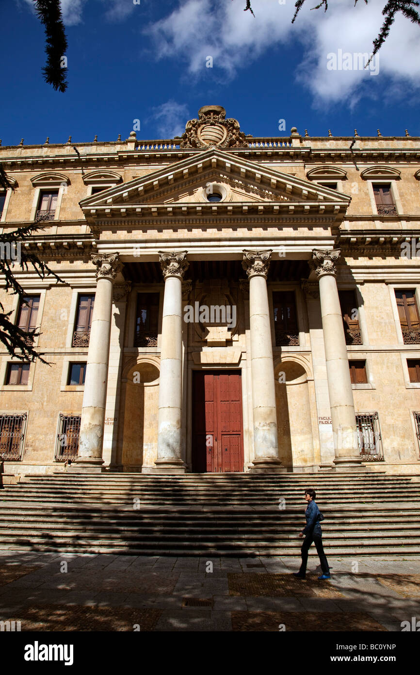 Bâtiment de la Faculté de philologie à Salamanque Castille Leon Espagne Banque D'Images Bâtiment de la Faculté de philologie à Salamanque Castille Leon Espagne Banque D'Images