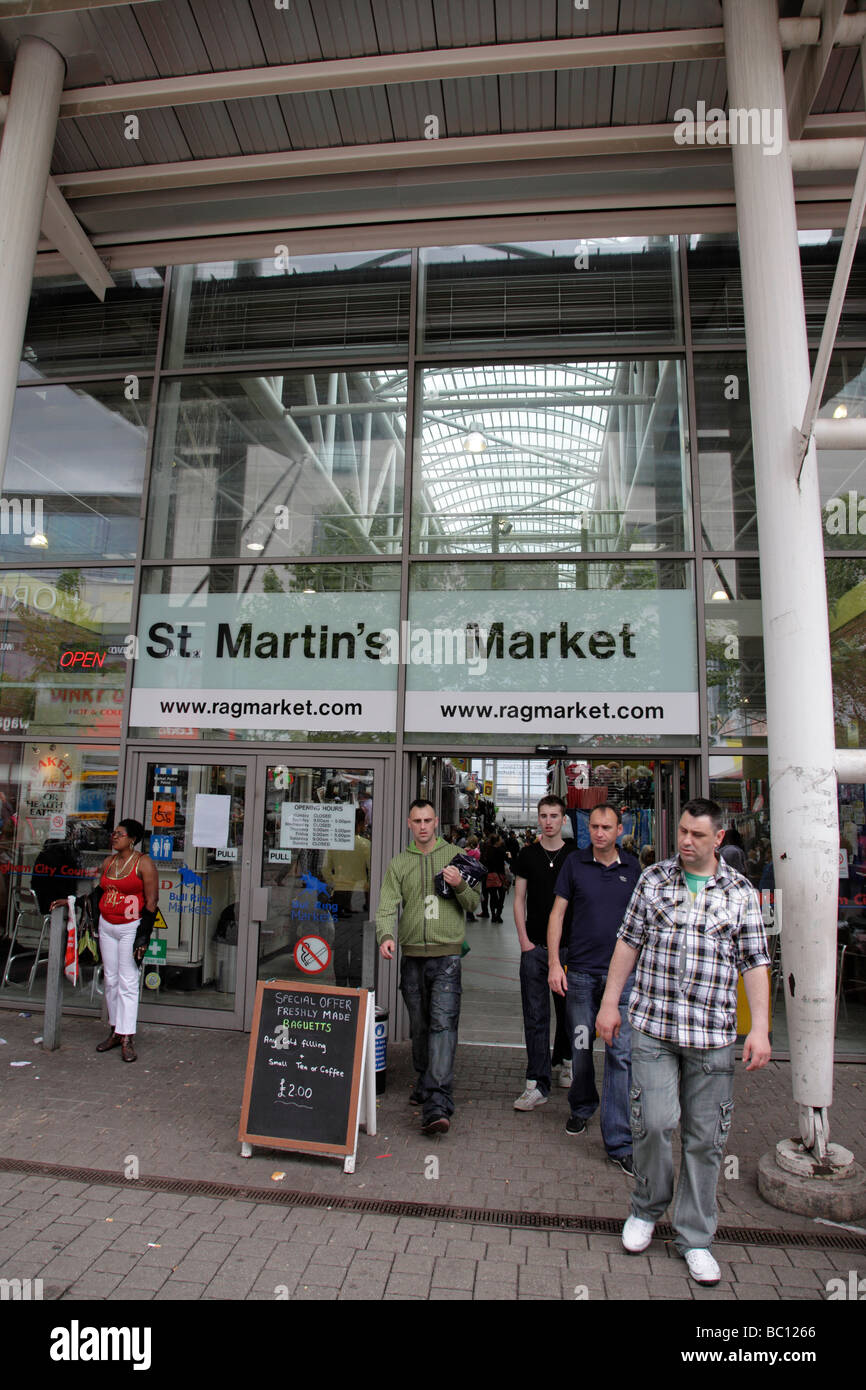 L'extérieur de st martins marché également connu sous le nom de la partie du marché rag birmingham bullring uk Banque D'Images