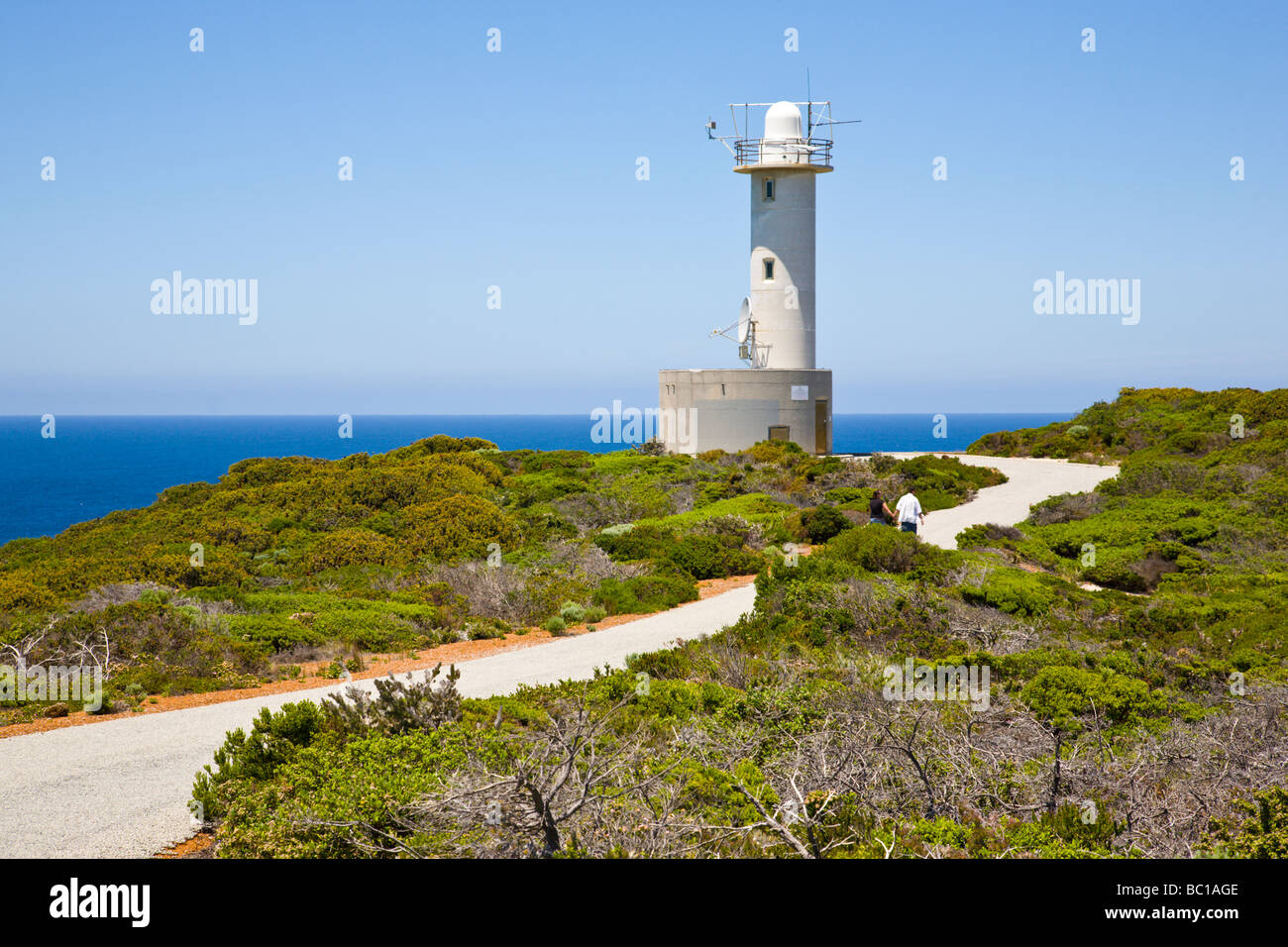 Cave Point Lighthouse Torndirrup National Park Albany Western Australia Banque D'Images
