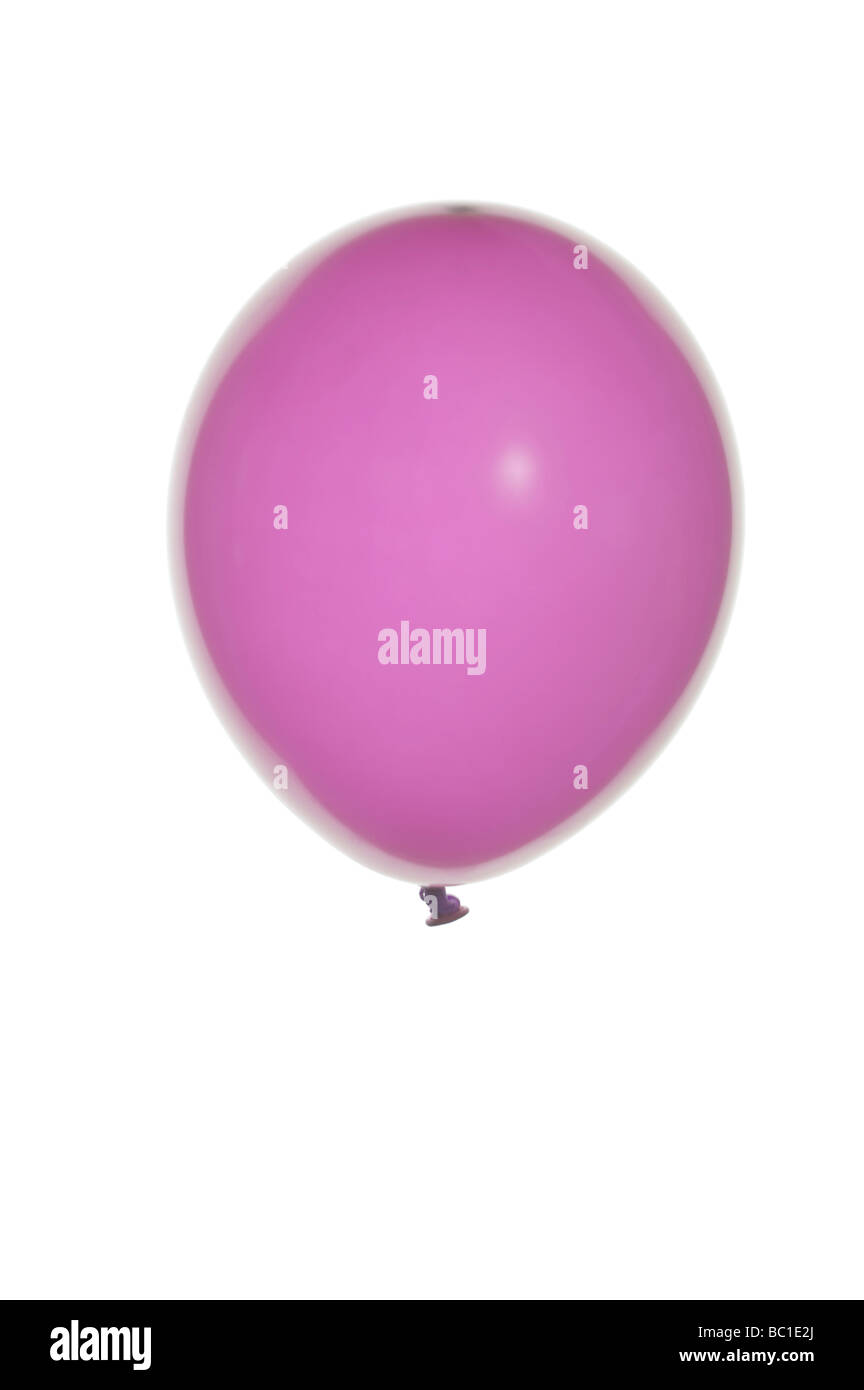 Objet sur white air balloon isolated on white Banque D'Images