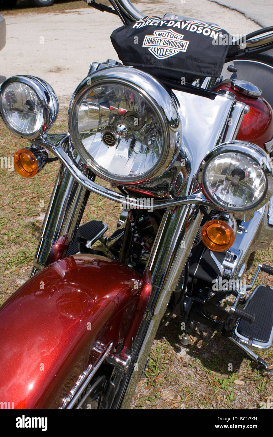 Harley davidson motor cycle Banque de photographies et d’images à haute ...