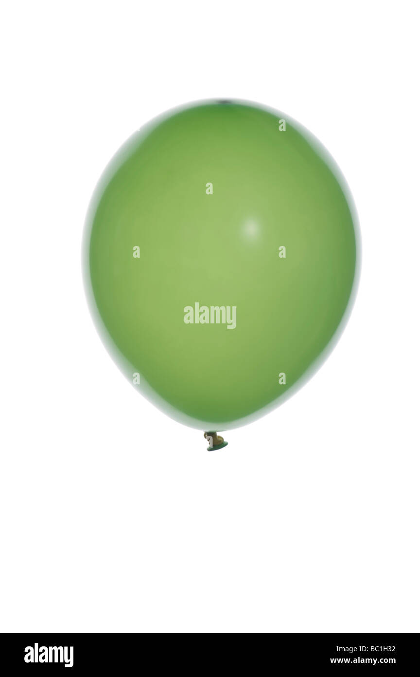 Objet sur white air balloon isolated on white Banque D'Images