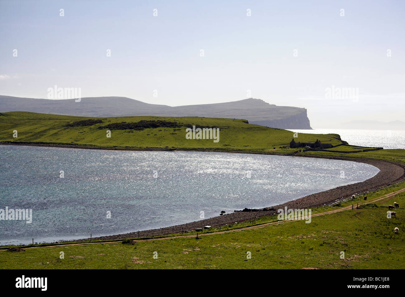 La baie d'Ardmore, Ardmore Point, Waternish, presqu'île de Skye, Hébrides intérieures, côte ouest de l'Ecosse, Royaume-Uni Banque D'Images