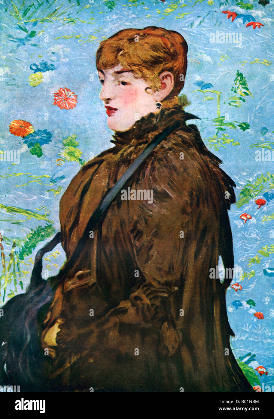 'Autumn (Mery Laurent)', 1882 (1938).Artiste : Edouard Manet Banque D'Images