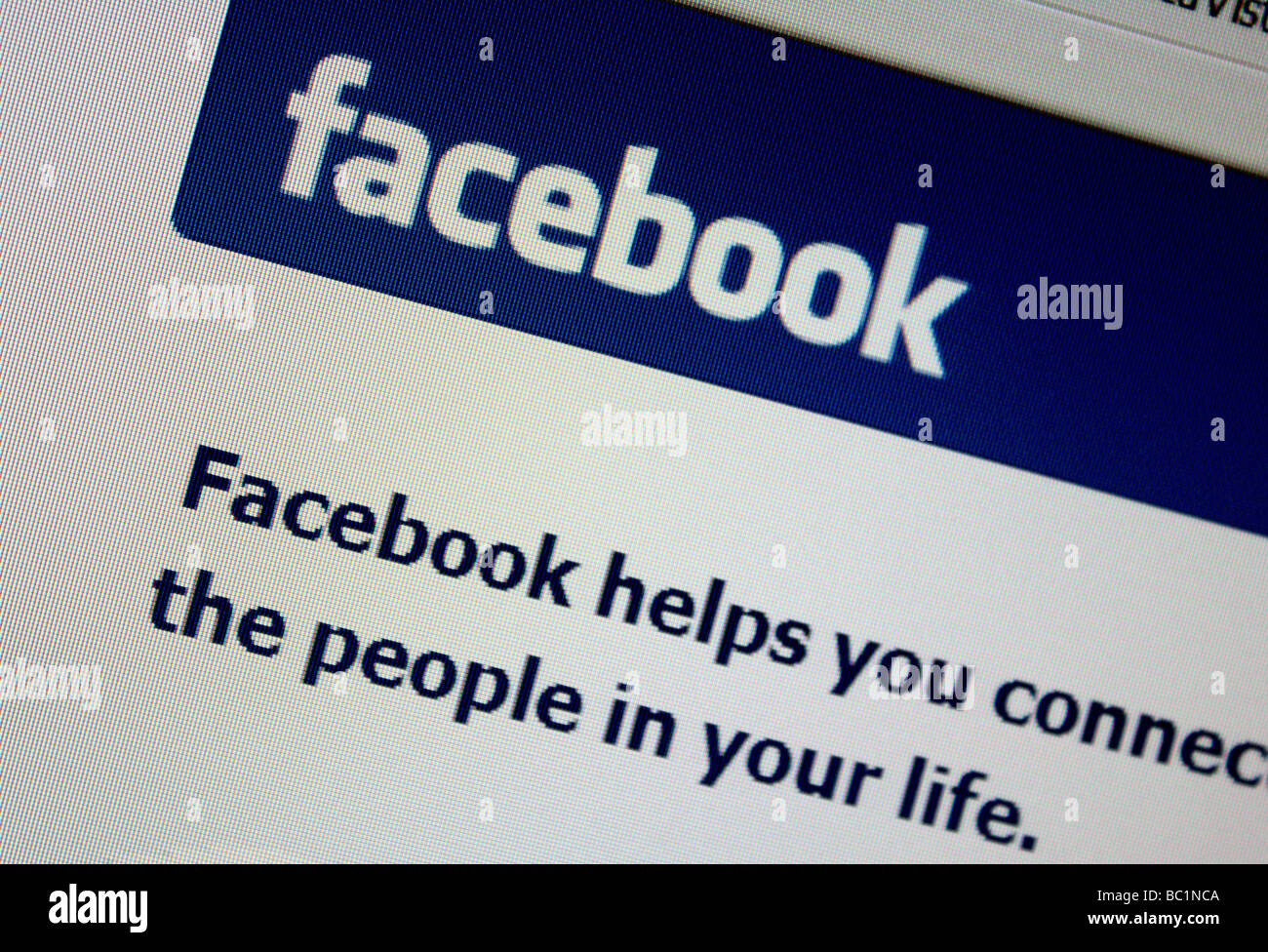 Facebook logo Banque de photographies et d’images à haute résolution ...