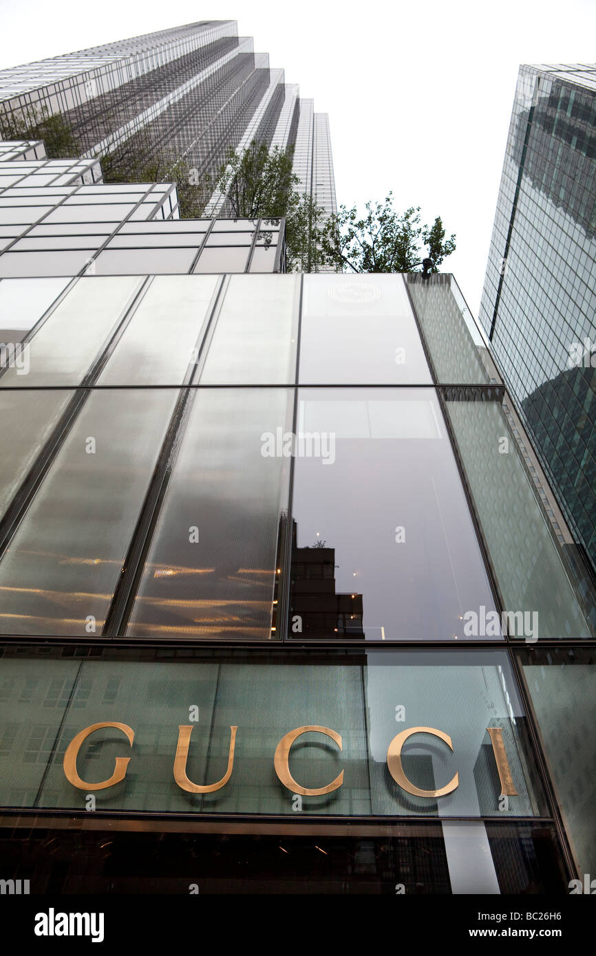 Gucci New York Banque D'Images