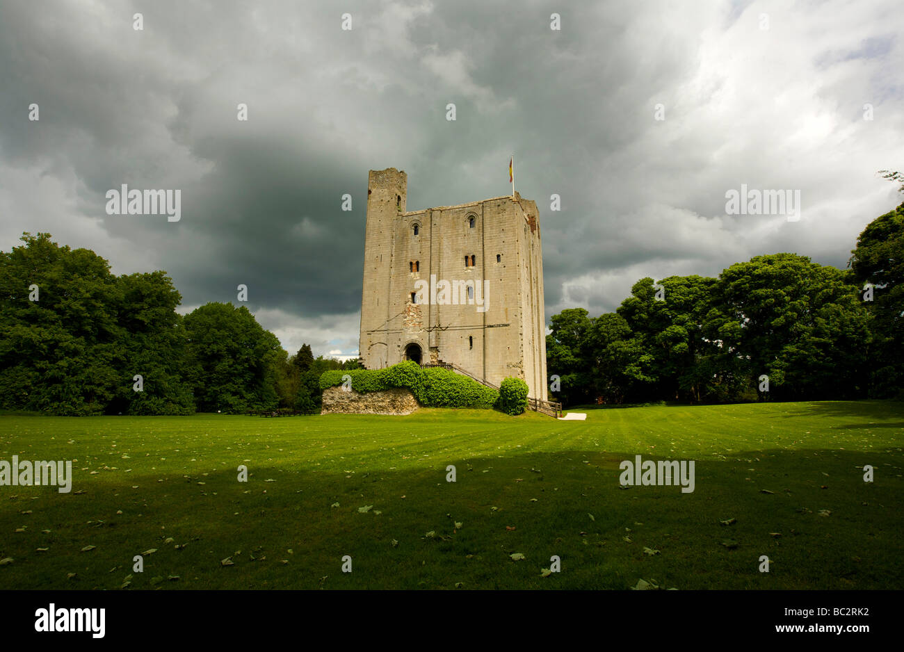 Château de Hedingham dans l'Essex, UK Banque D'Images