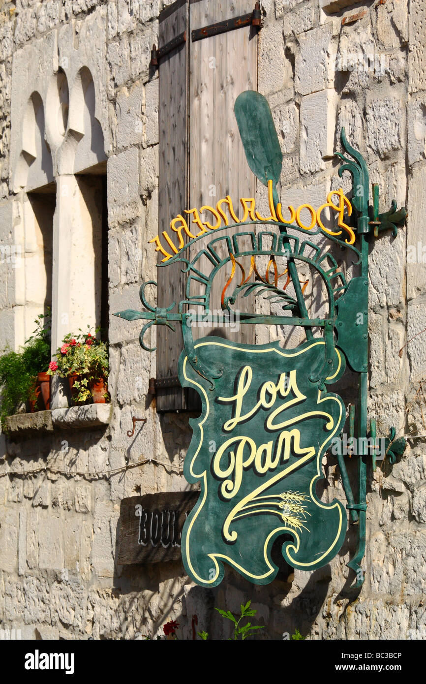 Vezenobres Languedoc-Rousillon France Banque D'Images