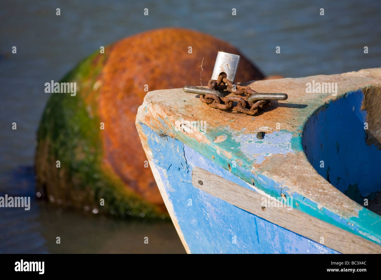 Amarrage bateau Portsmouth Hampshire England UK Banque D'Images