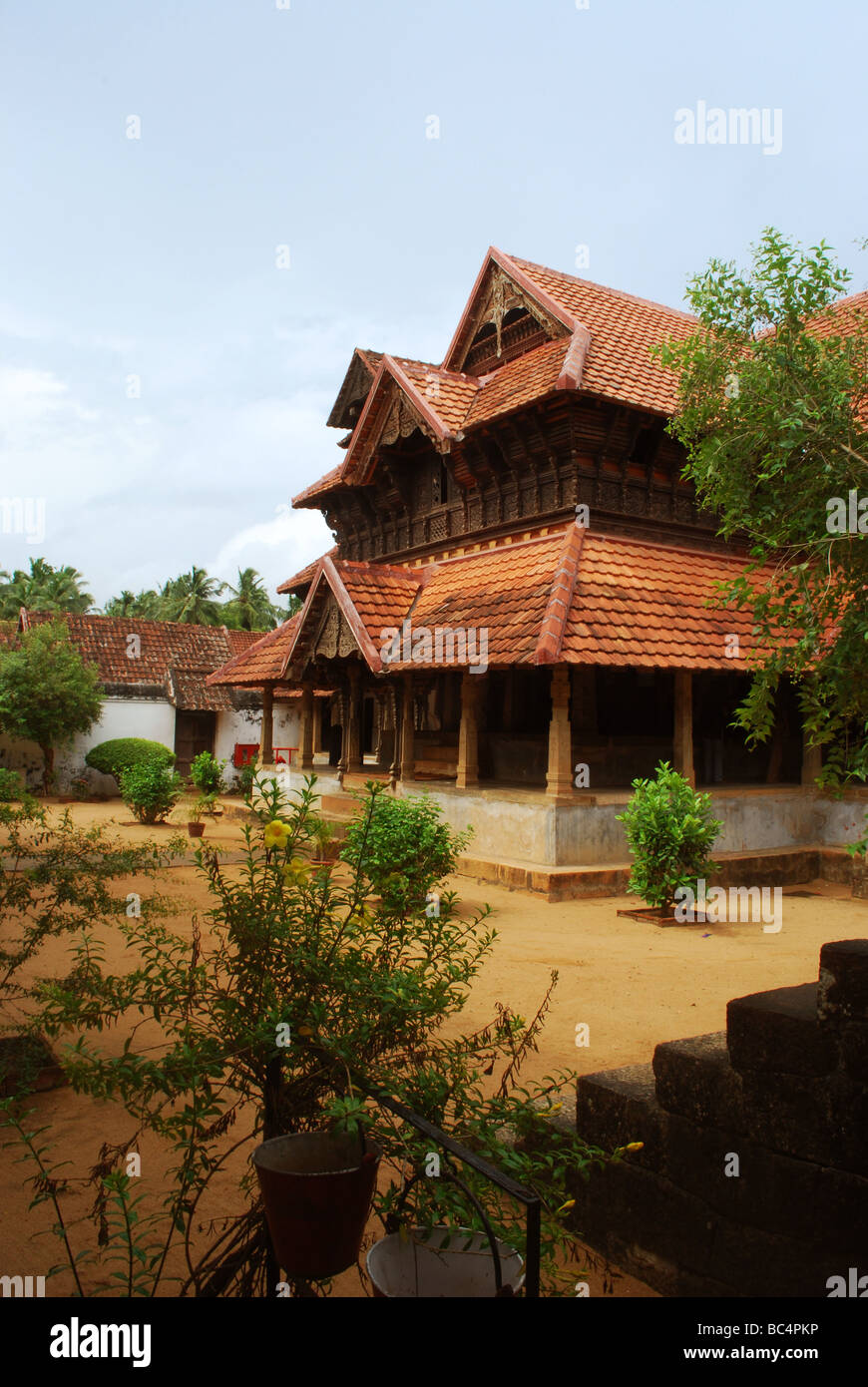 Padmanabhapuram palace, Tamilnadu, Inde du Sud Banque D'Images