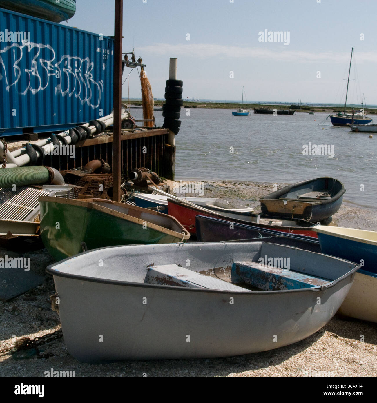 Voile - Leigh on Sea, Essex Banque D'Images