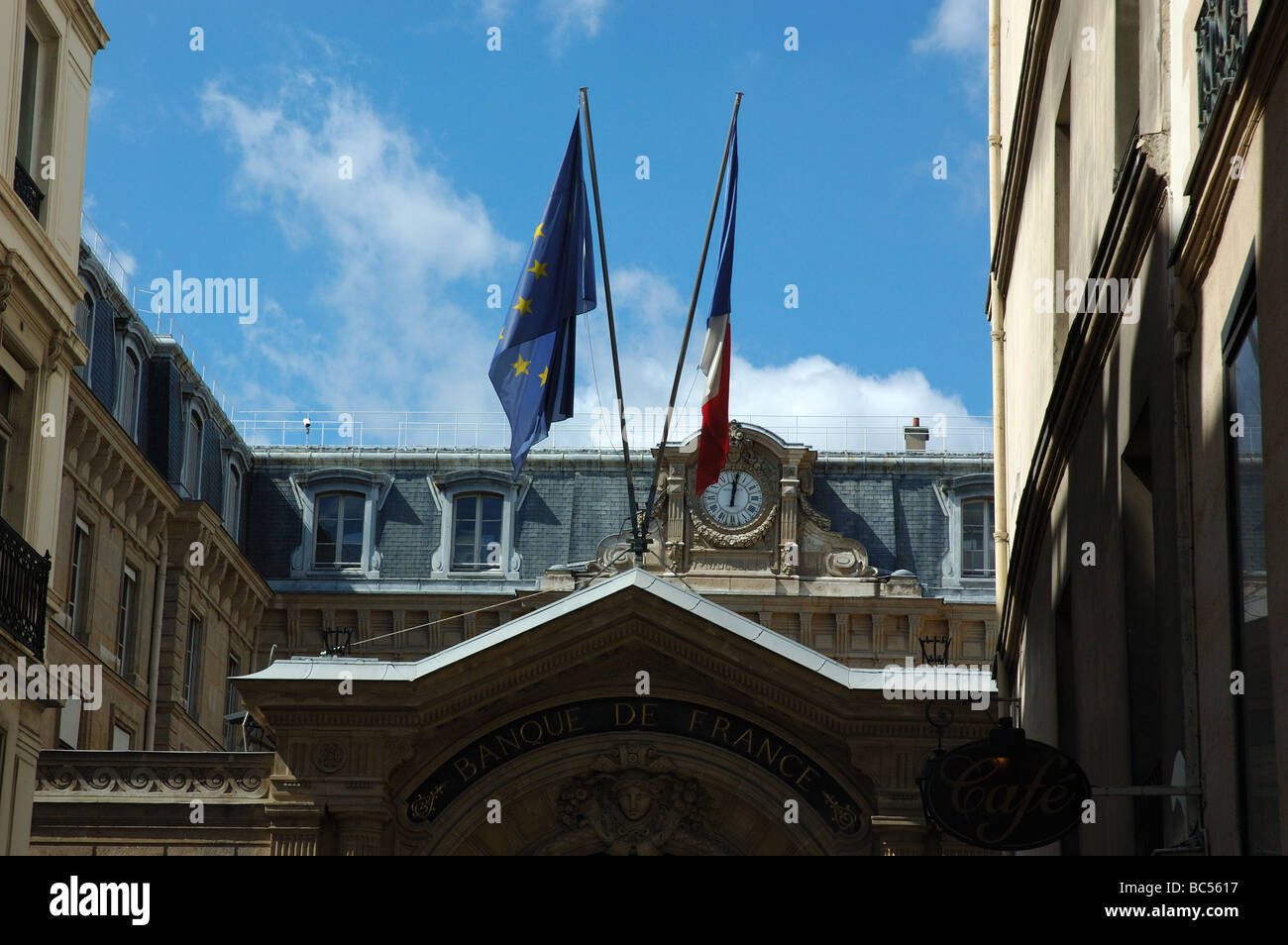 Paris, Banque de France Banque D'Images