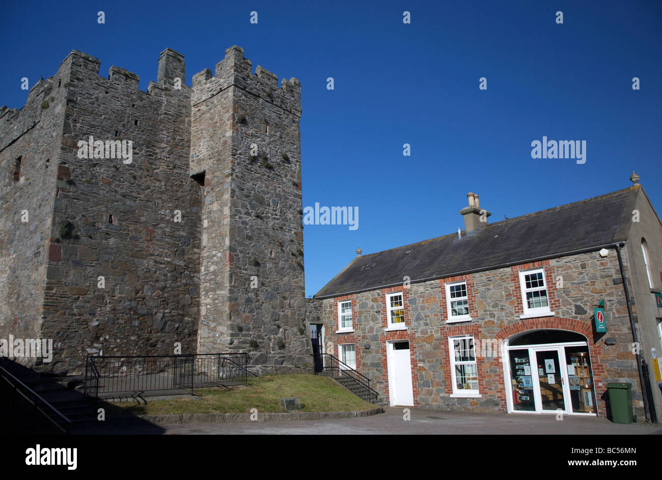 Ollon et centre d'informations touristiques County Down Irlande du Nord uk Banque D'Images