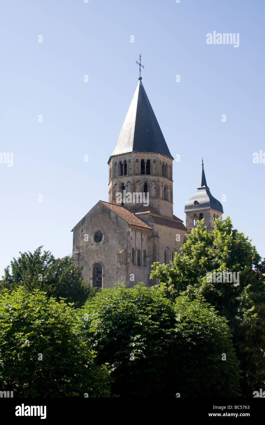 Abbaye de Cluny Cluny Bourgogne France Banque D'Images