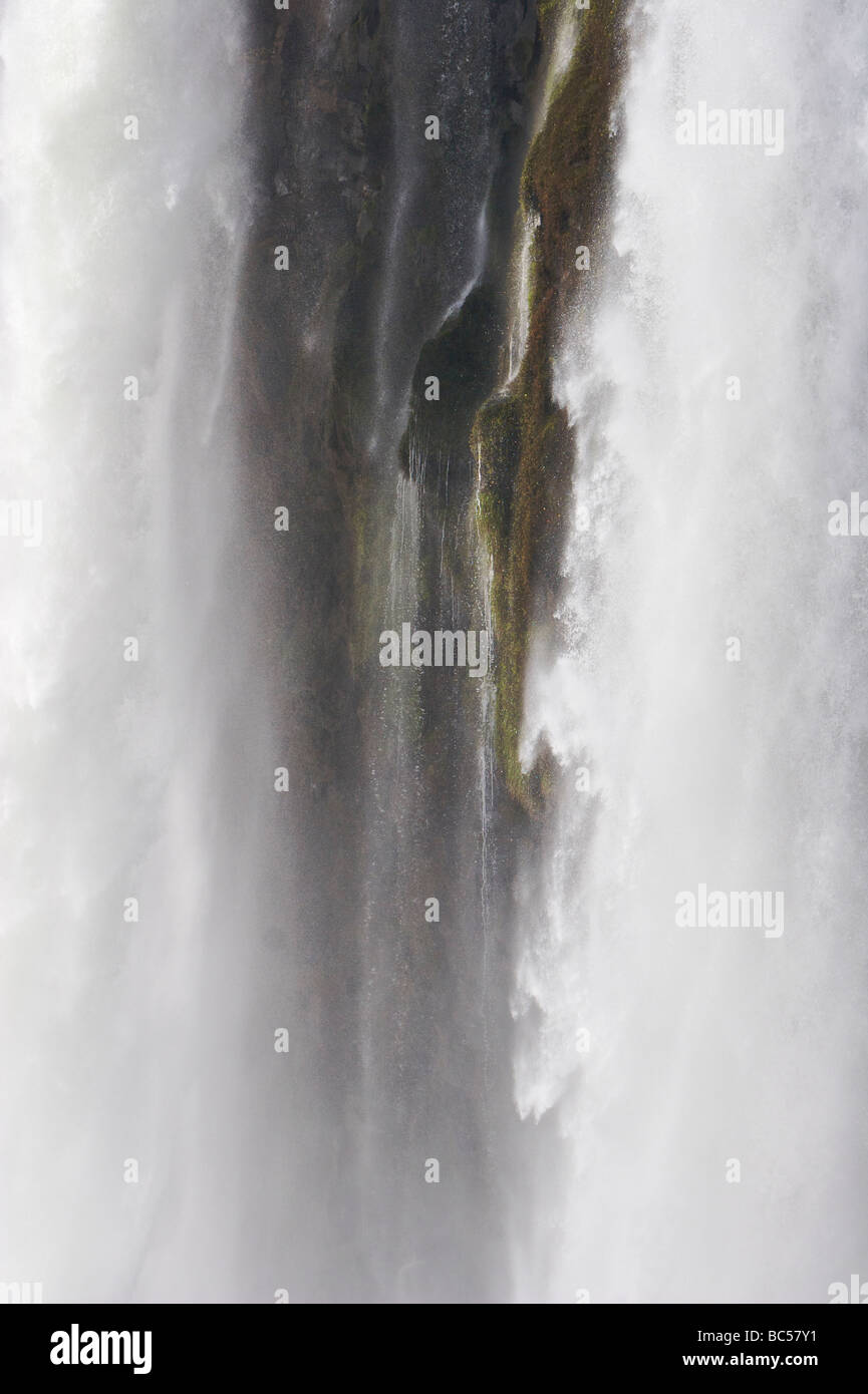 L'article de la cascade de la Gorge du Diable (Garganta del Diablo, Garganta do Diabo) à Chutes d'Iguazu. Banque D'Images