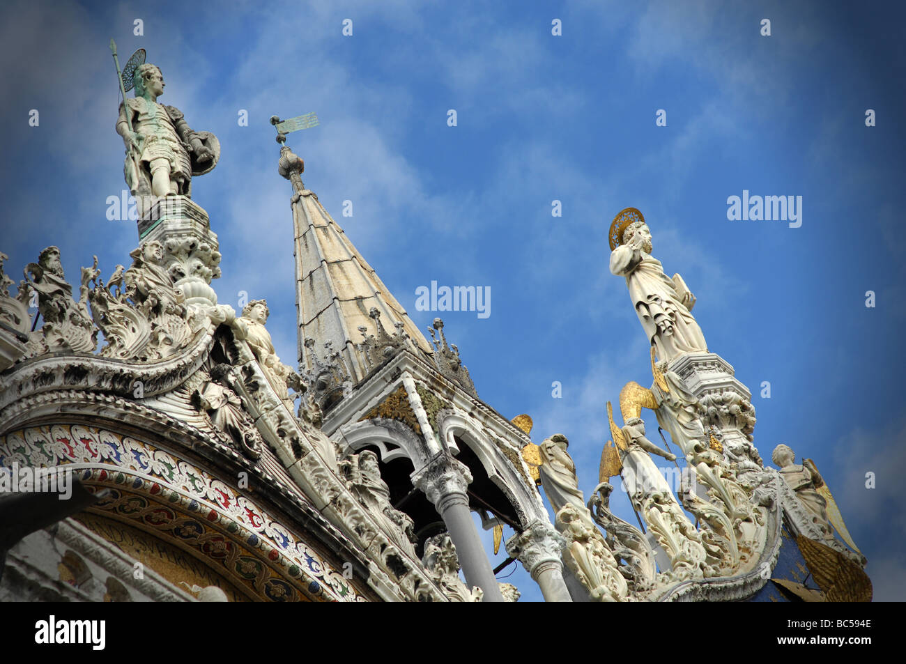 Basilique Saint Marc, Venise, Italie, Europe, Banque D'Images