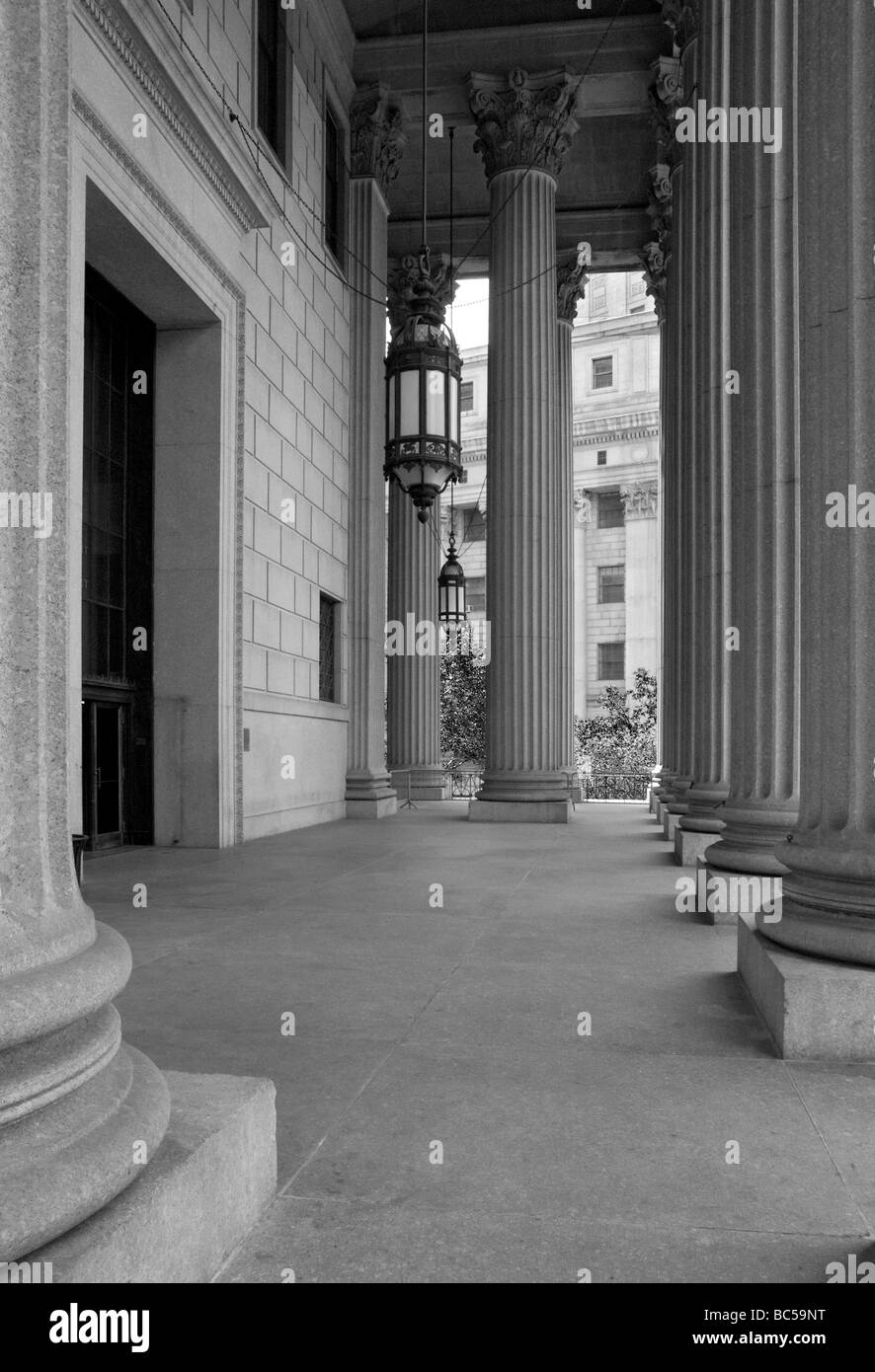 New York County Courthouse Banque D'Images