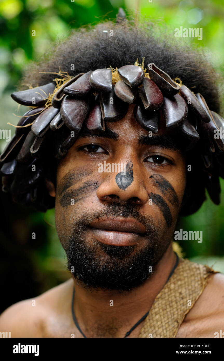 Ekasup village culturel Port Vila Vanuatu Banque D'Images