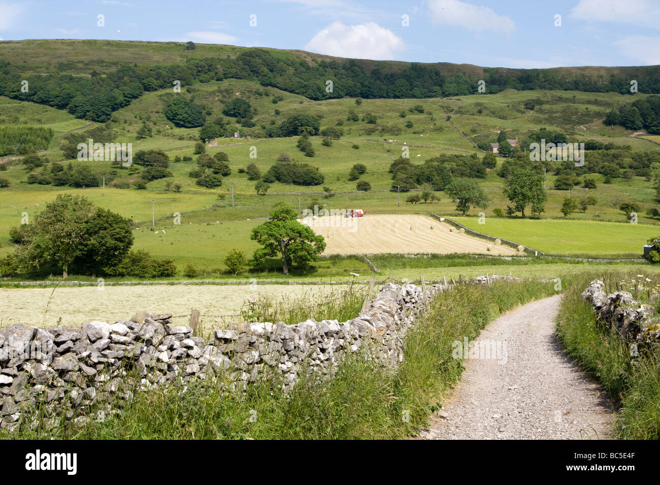 Le derbyshire peak district d'angleterre uk go Banque D'Images
