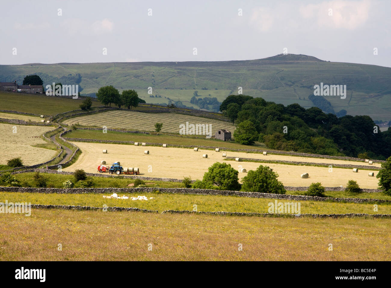Le derbyshire peak district d'angleterre uk go Banque D'Images