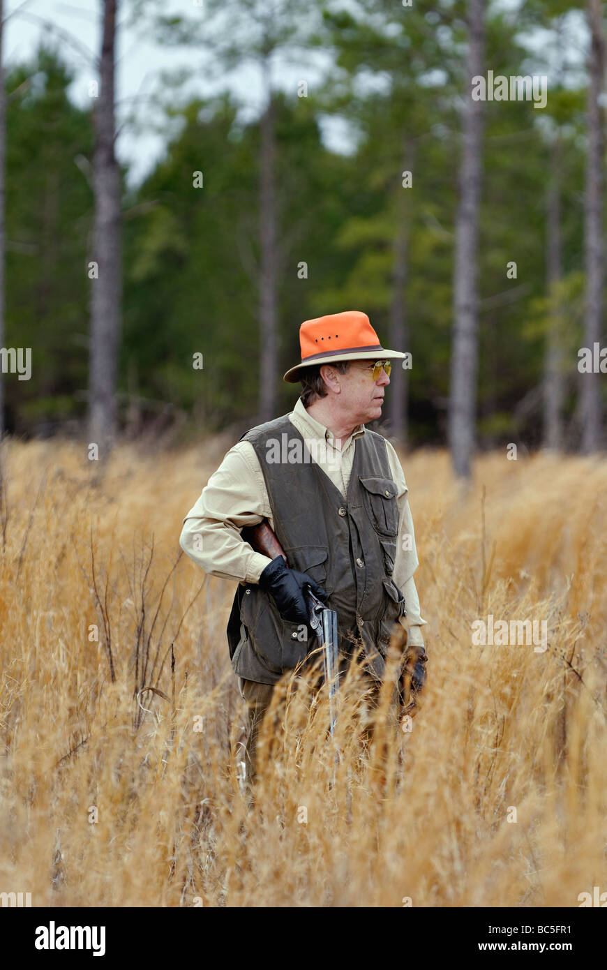 Steve Hunter Des Smith dans la Géorgie de Piney Woods Banque D'Images