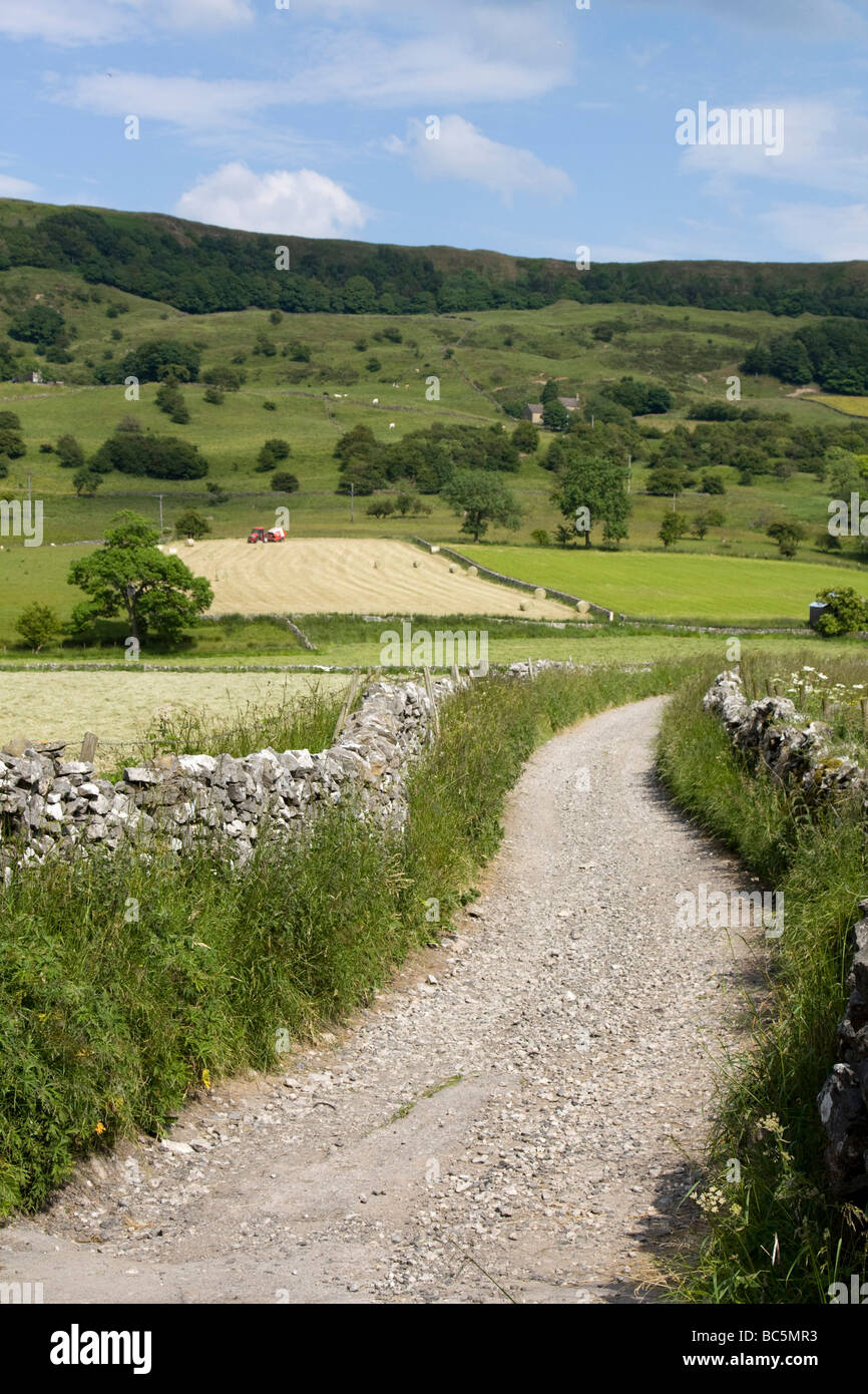 Le derbyshire peak district d'angleterre uk go Banque D'Images
