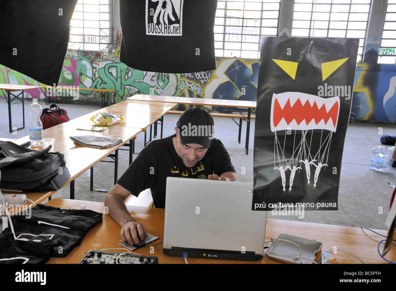 Hackmeet 2009 réunion de hackers Banque D'Images