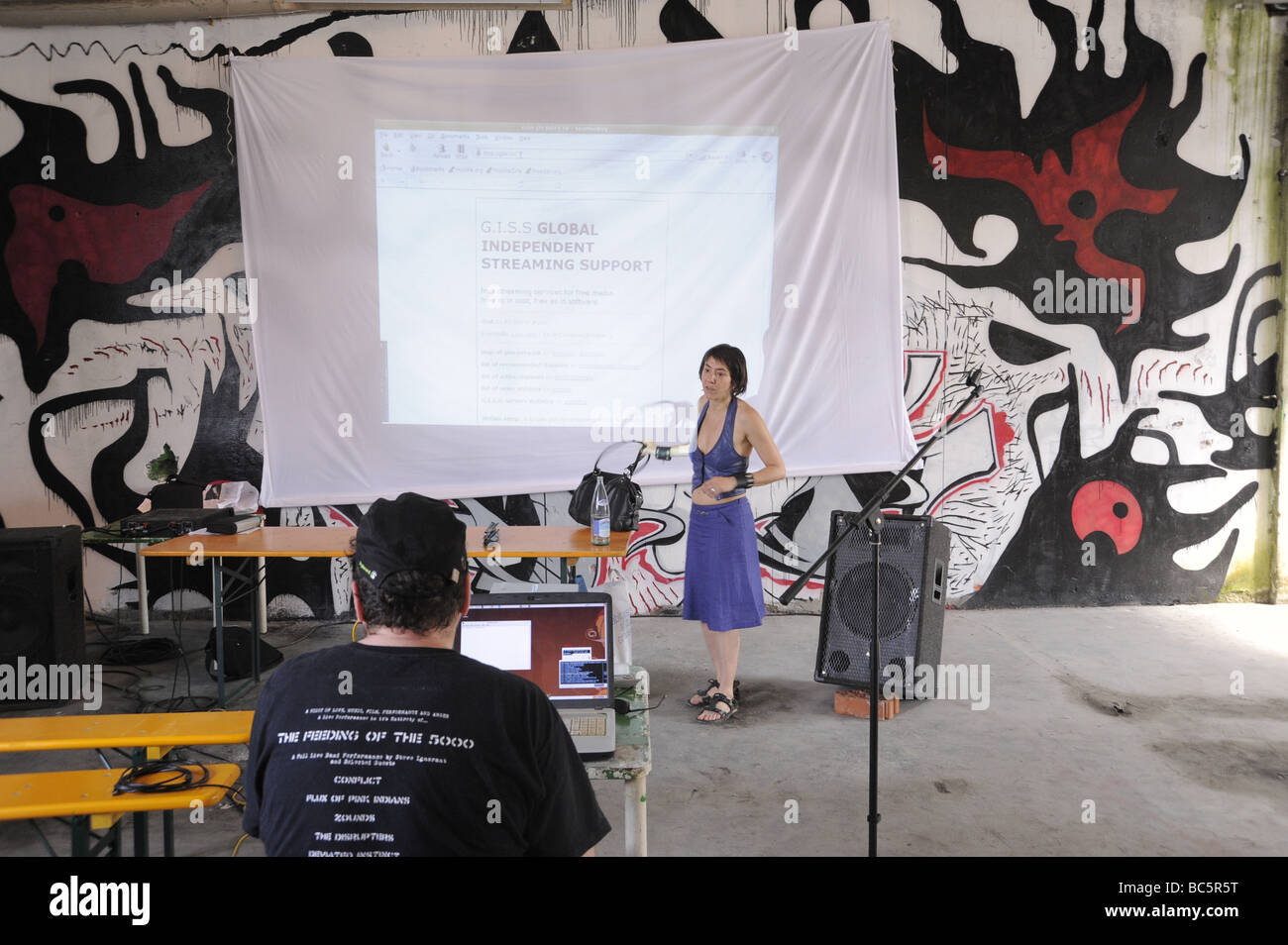 Hackmeet 2009 réunion de hackers Banque D'Images