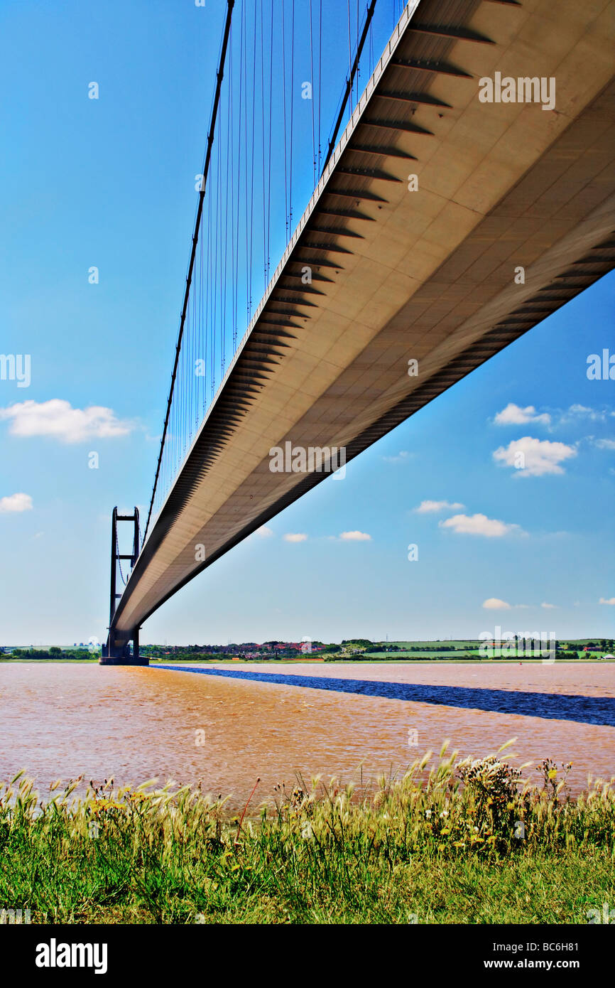 Coque pont Humber East Yorkshire Angleterre Banque D'Images