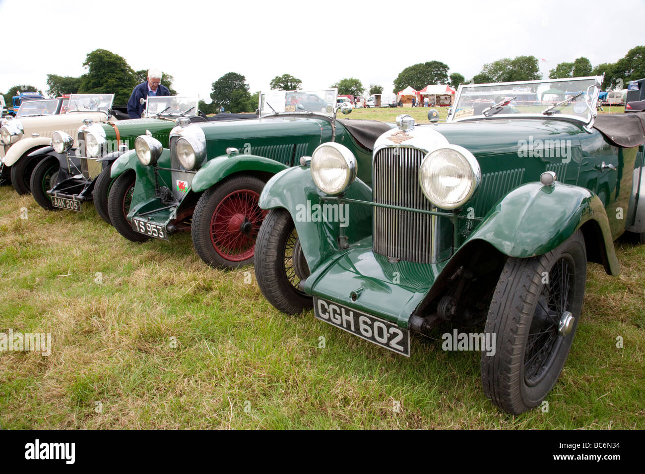 Lagonda Classic Vintage Car Banque D'Images