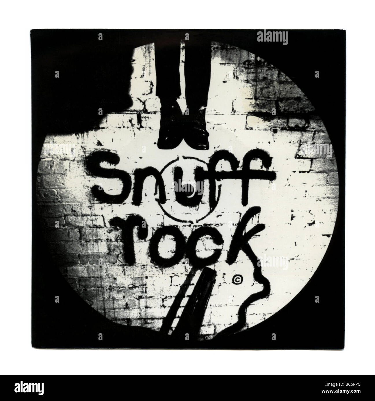 'Snuff Rock' EP par Alberto Y Lost Trios Paranoias, une comédie punk rock record a été publié la première fois en 1977 Banque D'Images
