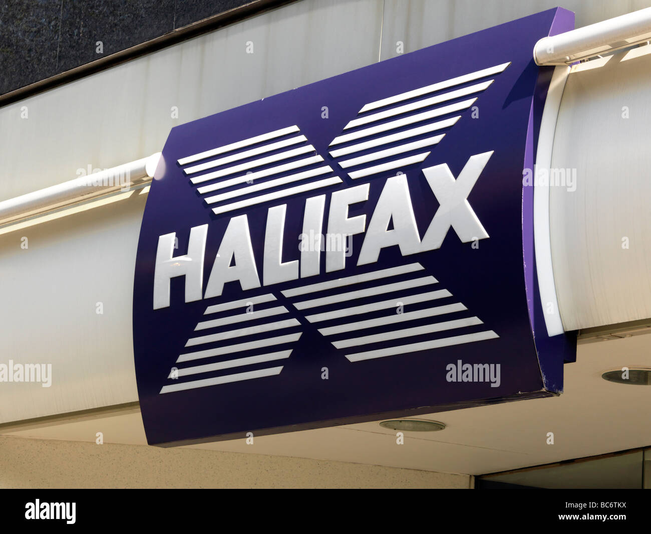 Logo Halifax Building Society Banque D'Images