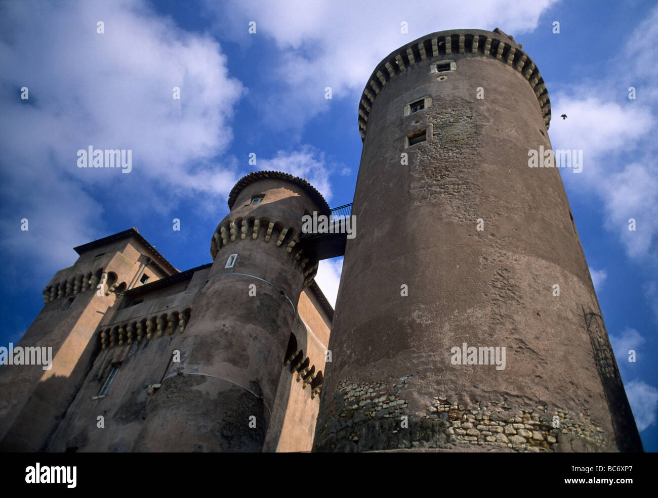 Castello Orsini Orsini, château, Santa Severa, lazio, Italie Banque D'Images