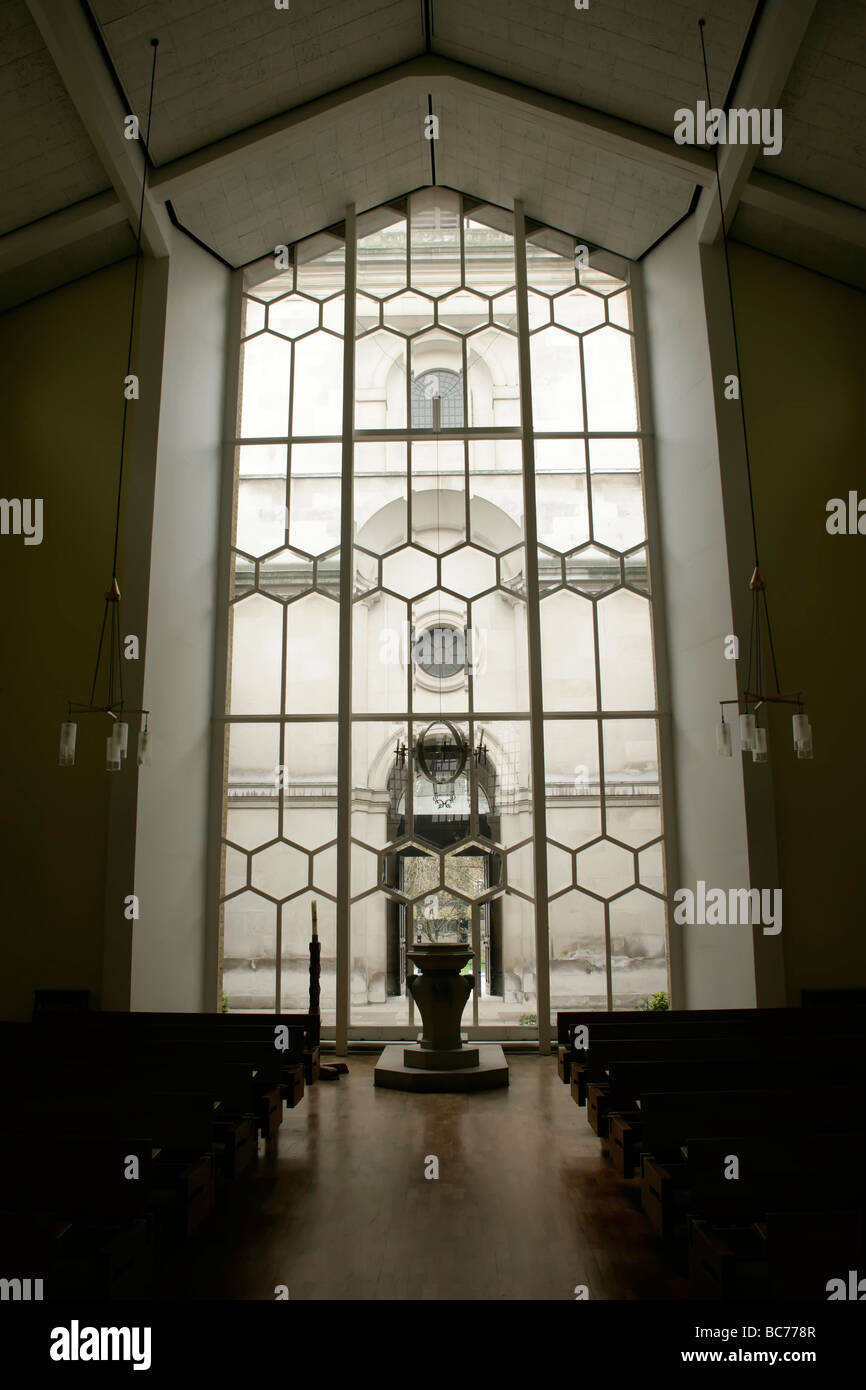 Nicholas Hawksmoor's St George, dans l'est dans Shadwell, East London, UK Banque D'Images