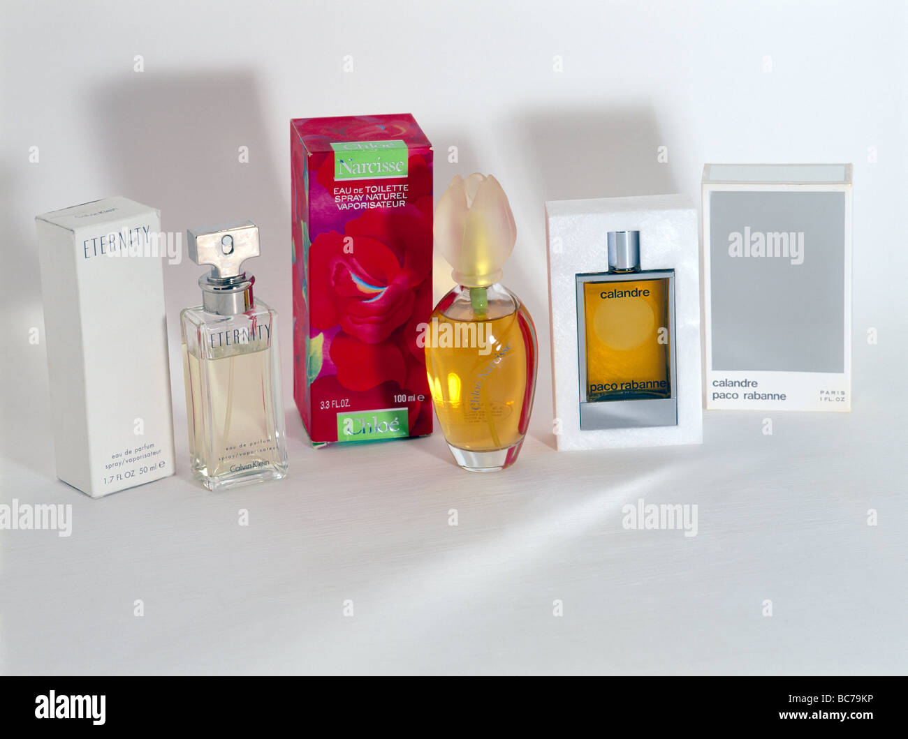 Parfum & Packaging Banque D'Images