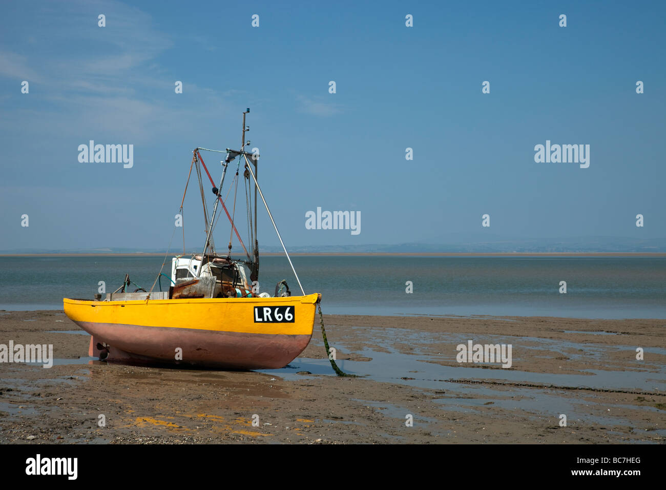 La baie de Morecambe Banque D'Images