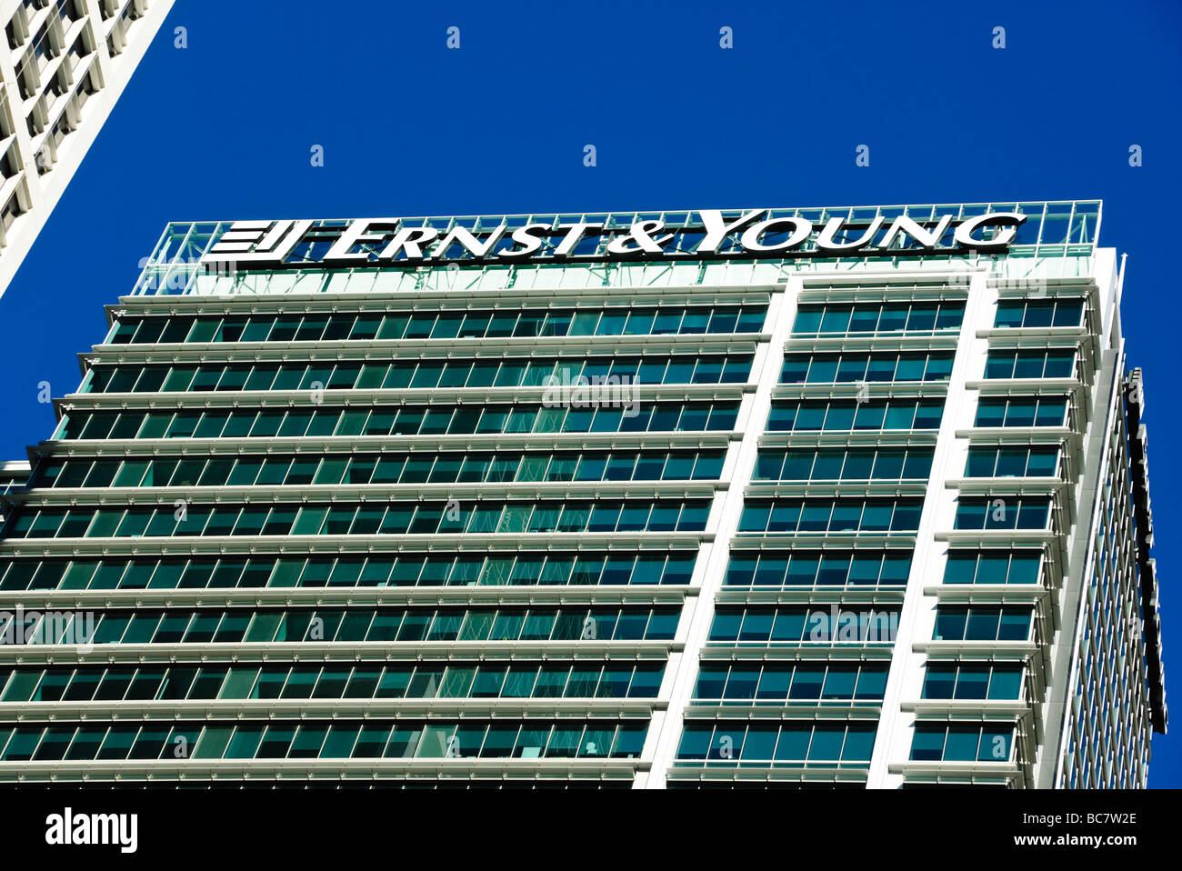 Ernst & Young Tower, du Centre mondial de Square, George Street, Sydney Australie Banque D'Images