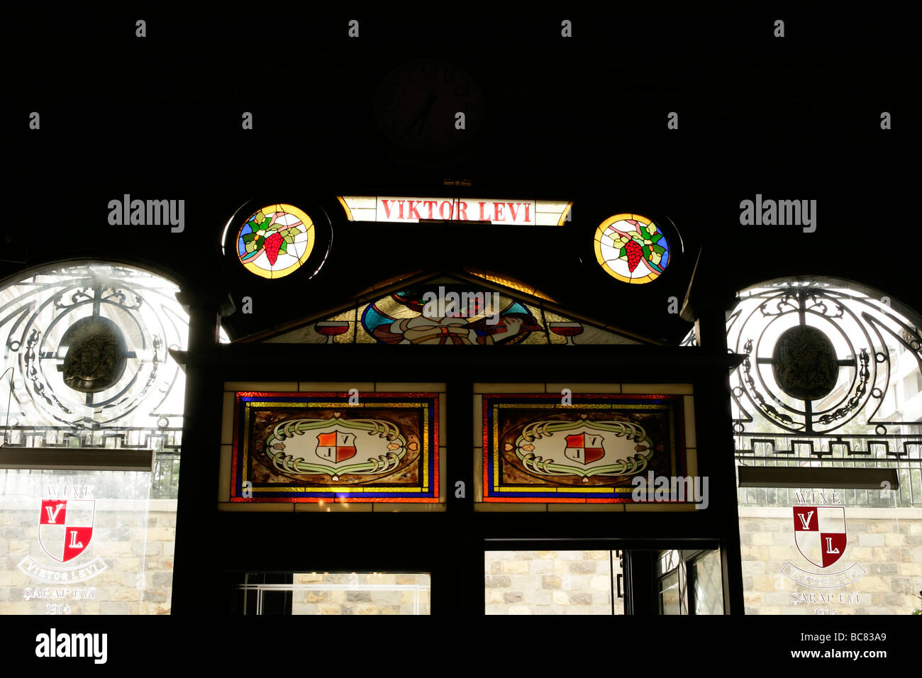 Viktor Levi wine house à Beyoglu, Istanbul, Turquie Banque D'Images